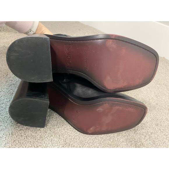 Franco Sarto Women's Block Heel Chelsea Ankle Boot, Leather Size 7.5 - Picture 7 of 7